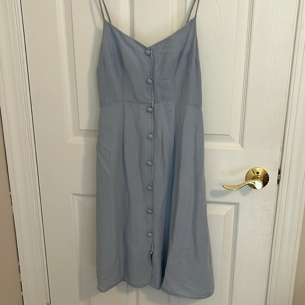 GUMAC Blue Long Dress